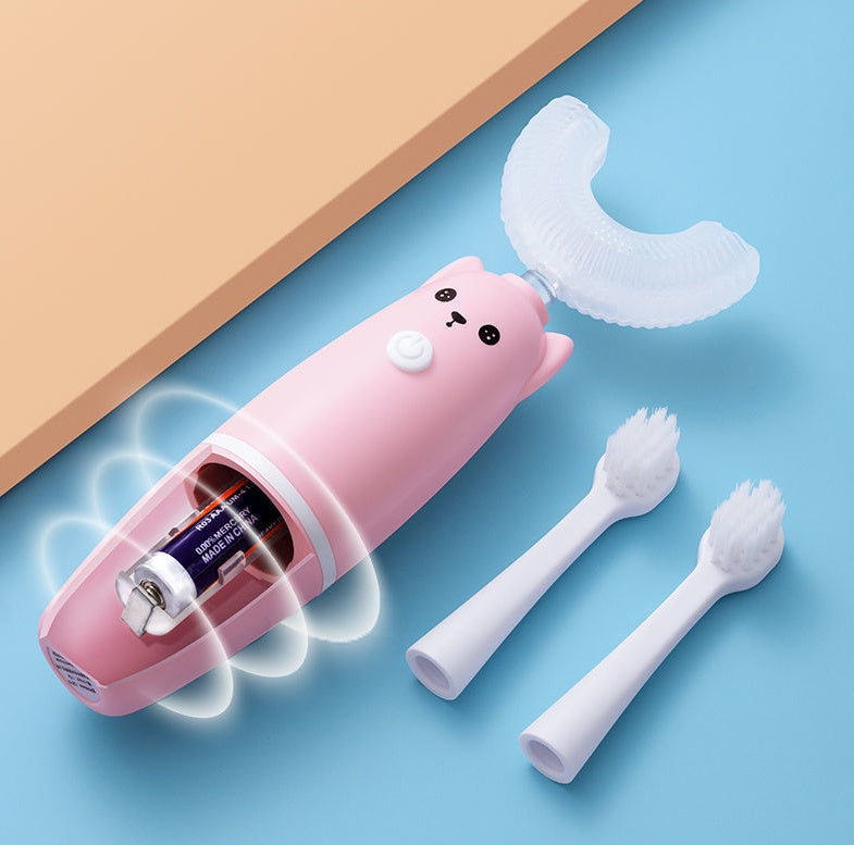 Kid U-shaped Electric Toothbrush Waterproof