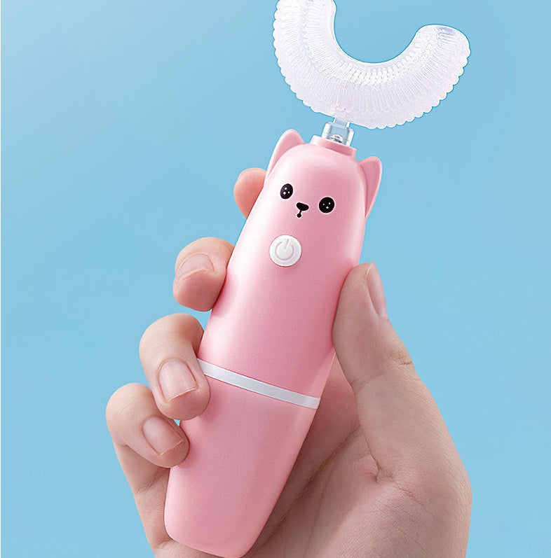 Kid U-shaped Electric Toothbrush Waterproof